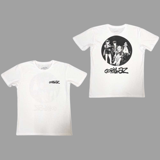 Gorillaz - Song Machine Brush Logo T-Shirt
