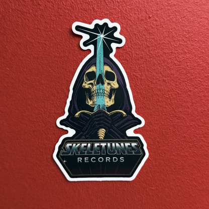 Skeletunes Records - Die-Cut Stickers