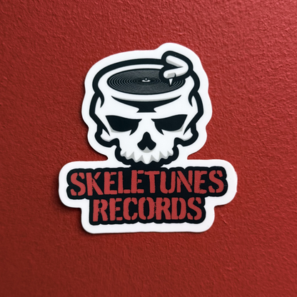 Skeletunes Records - Die-Cut Stickers
