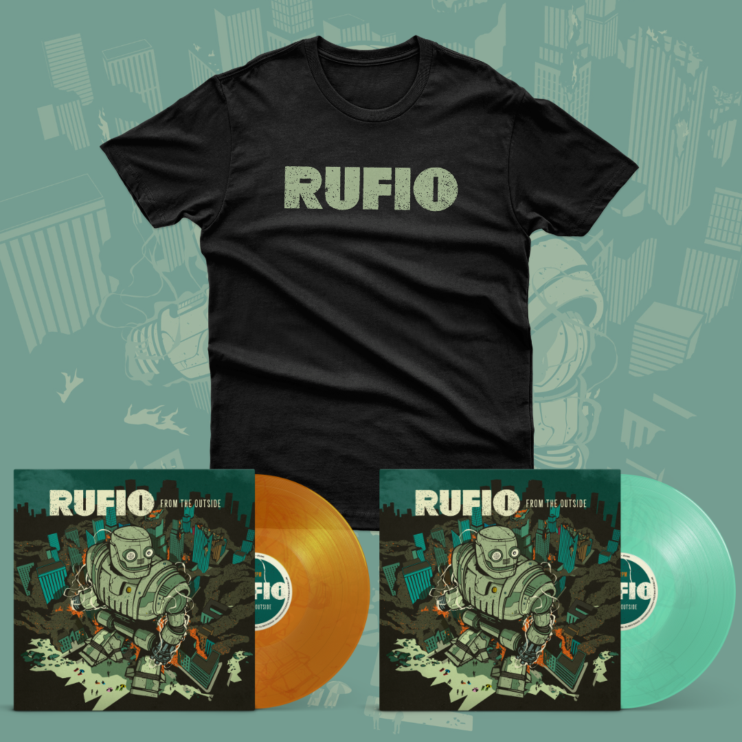 Rufio - From The Outside 2x EP & T-Shirt Bundle