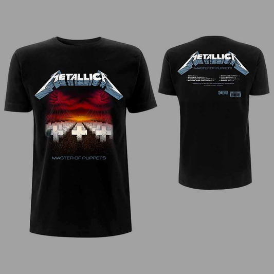 Metallica - Master of Puppets Tracks T-Shirt