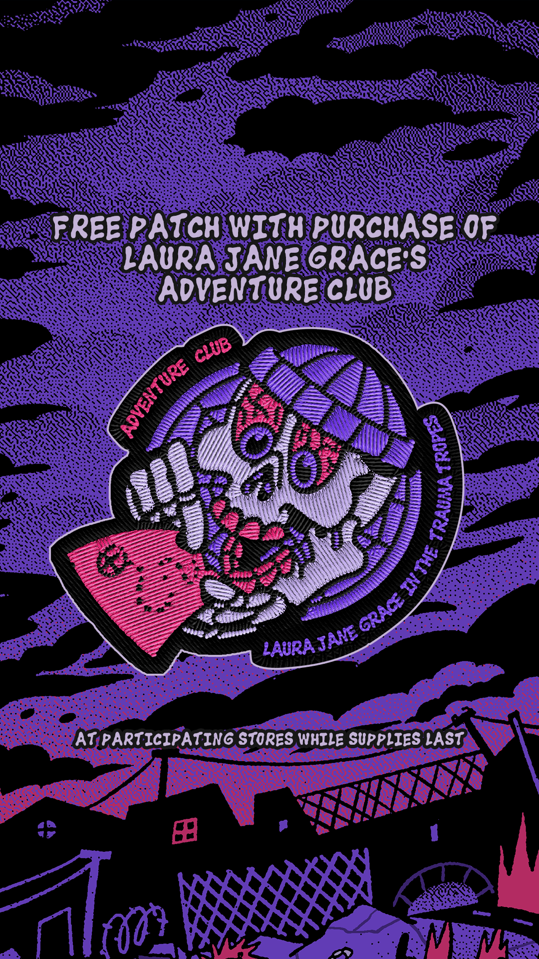 Laura Jane Grace - Adventure Club (w/ Free Patch While Supplies Last)