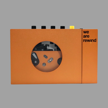 We Are Rewind - Portable BT Cassette Player (Serge)