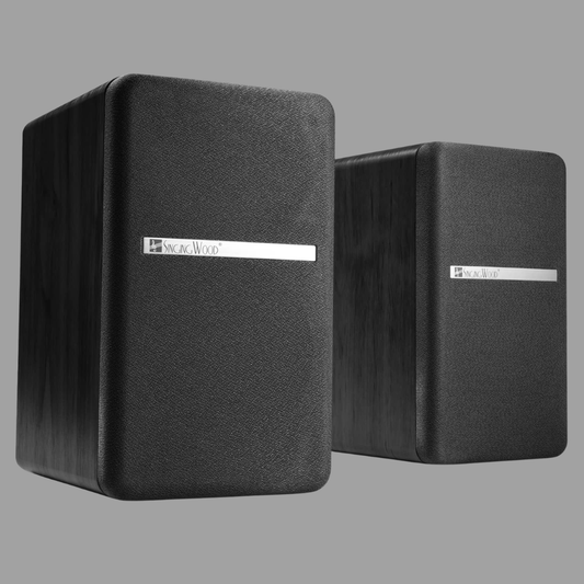 Singing Wood BT25 60W Powered Bluetooth Bookshelf Speakers