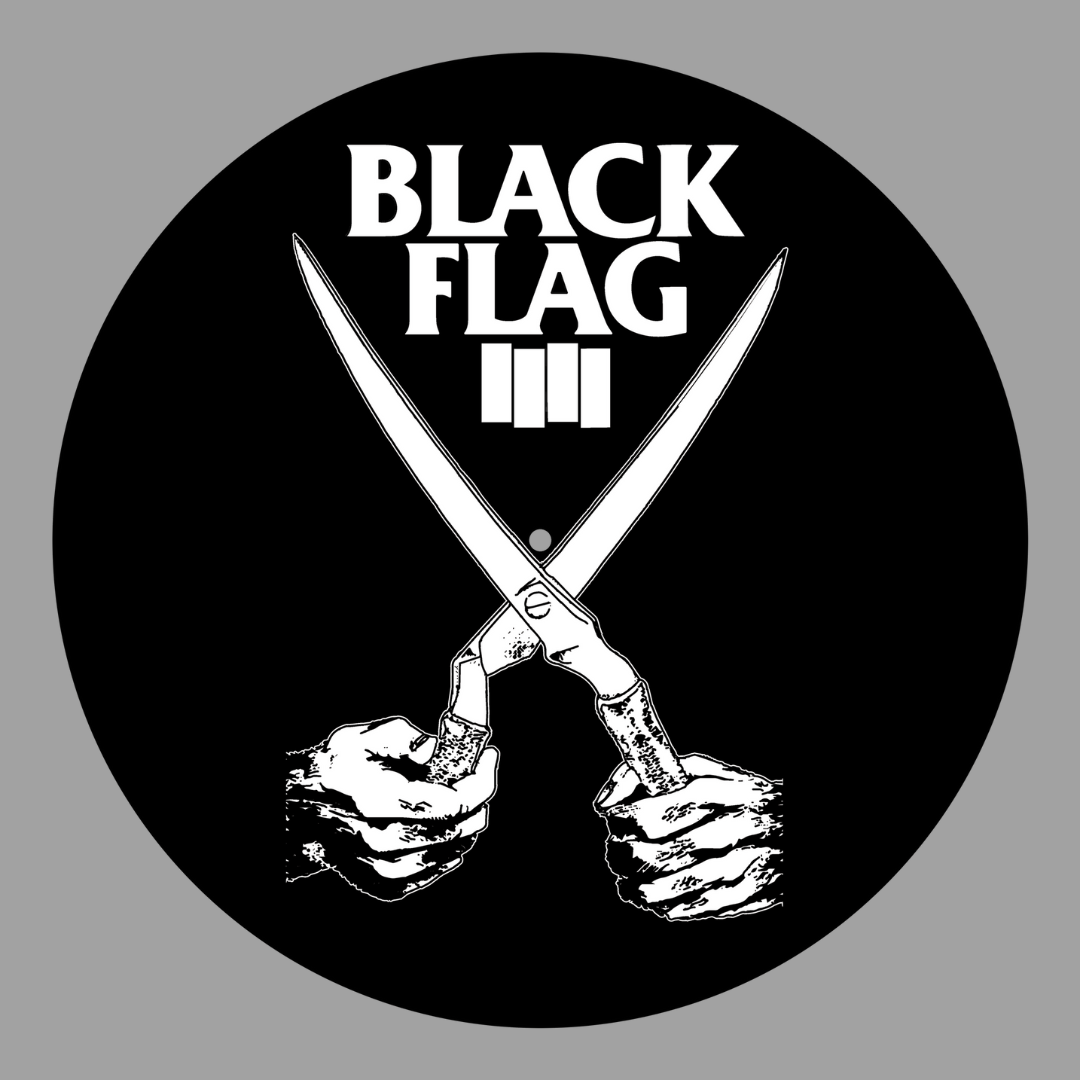 Black Flag - Everything Went Black Slipmat – Skeletunes Records