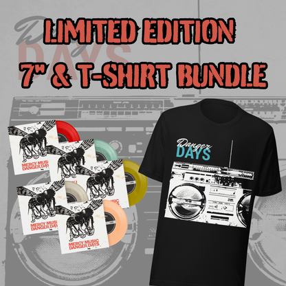 Danger Days - Limited Edition 7" + Inverted Black Tee Bundle
