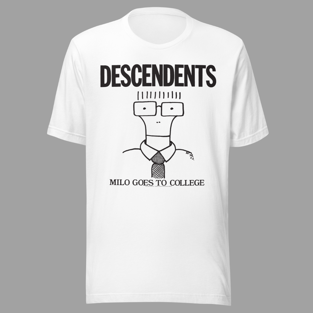 Descendents - Milo Goes To College White T-Shirt
