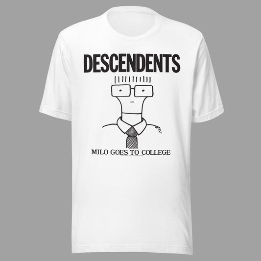 Descendents - Milo Goes To College White T-Shirt