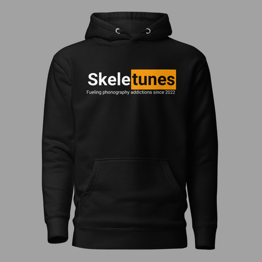 Skeletunes Records Phonography Pullover Hoodie