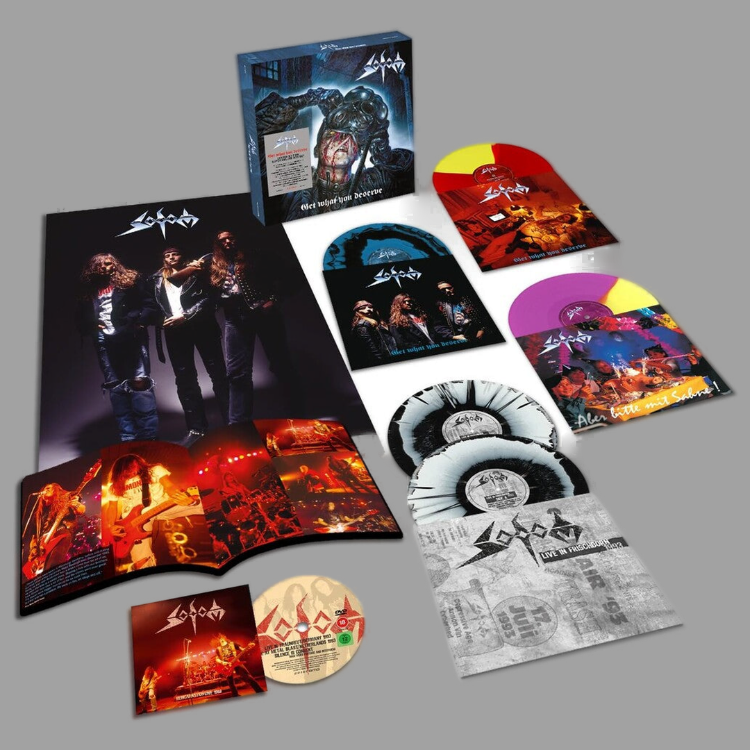 Sodom - Get What You Deserve (Limited Edition Super Deluxe Box Set w/ DVD) [Preorder]
