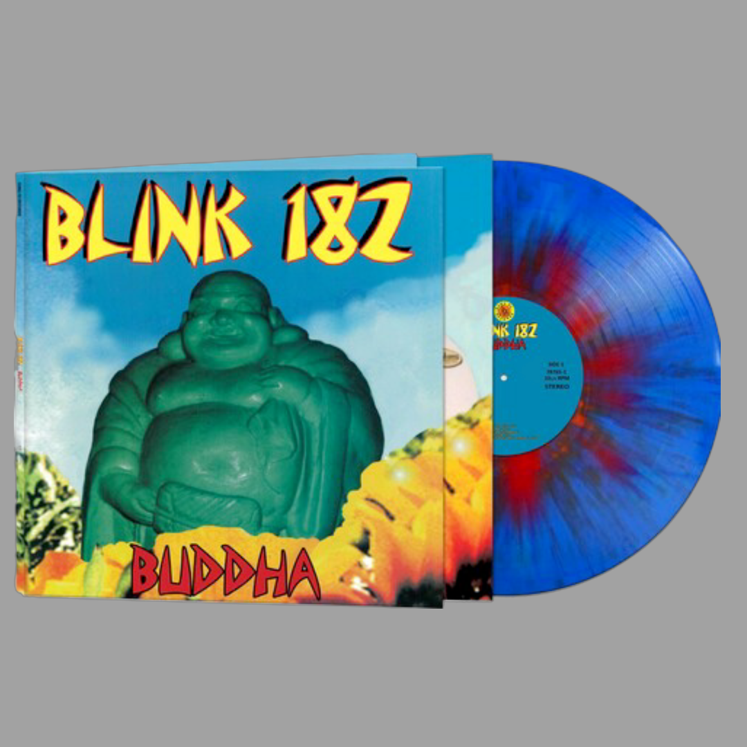 Blink-182 - Buddha (Blue/Red Splatter)