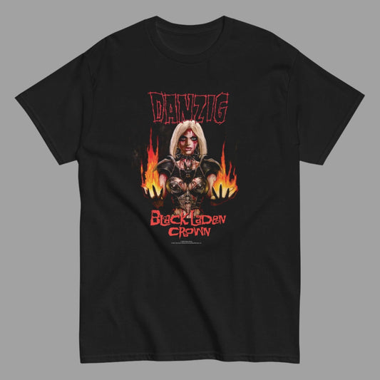 Danzig - Black Laden Crown T-Shirt Black