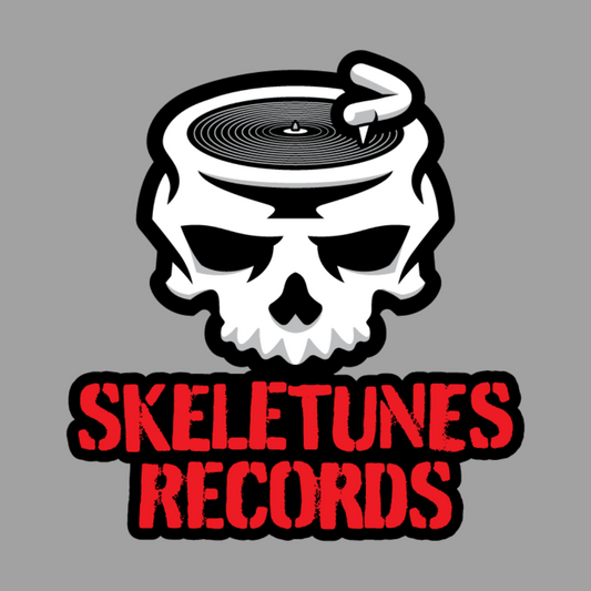 Skeletunes Records Die-Cut Stickers