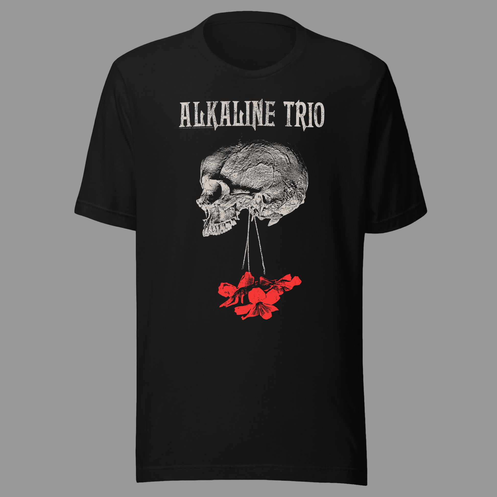 Alkaline Trio Roses Blooming T-Shirt Black