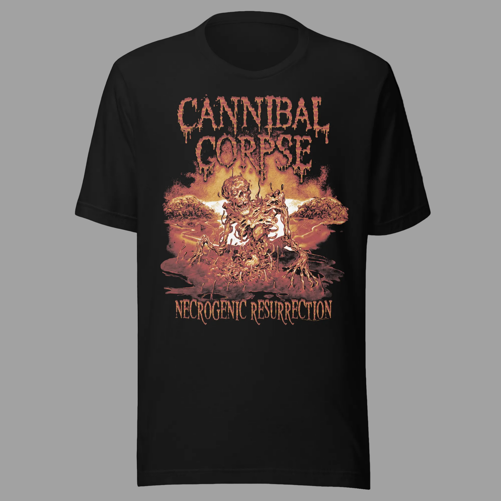 Cannibal Corpse Necrogenic Resurrection T-Shirt Black