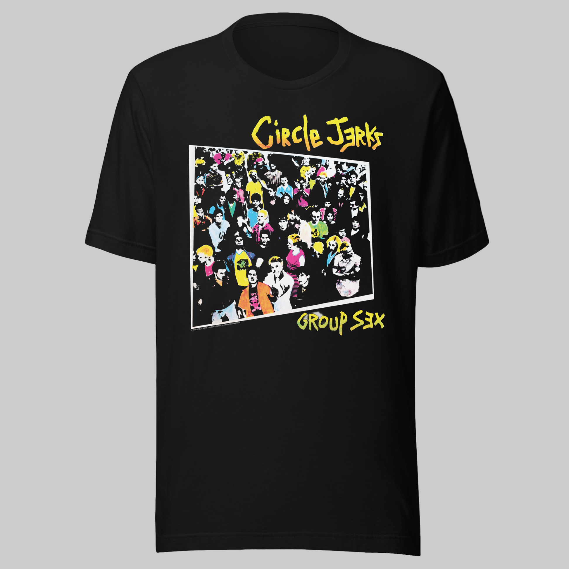 Circle Jerks Group Sex T-Shirt Black