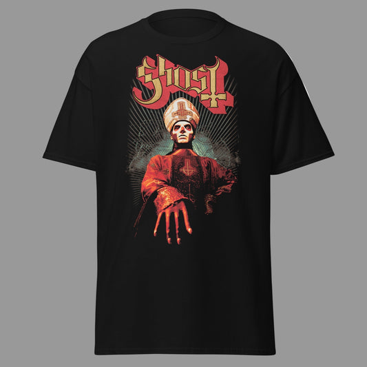 Ghost - Kiss the Ring Jumbo Print T-Shirt Black