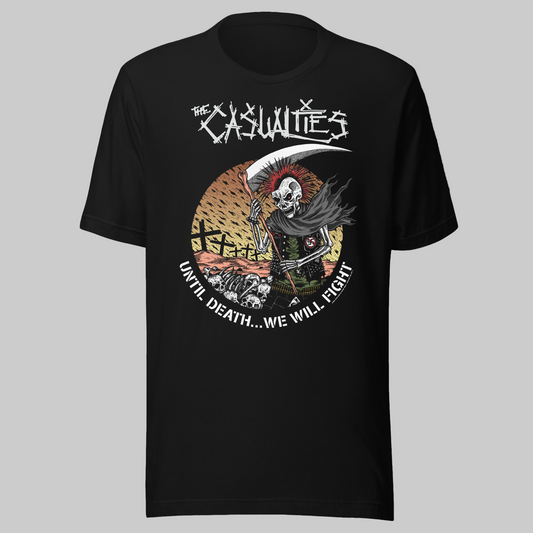 The Casualties Until Death T-Shirt Black