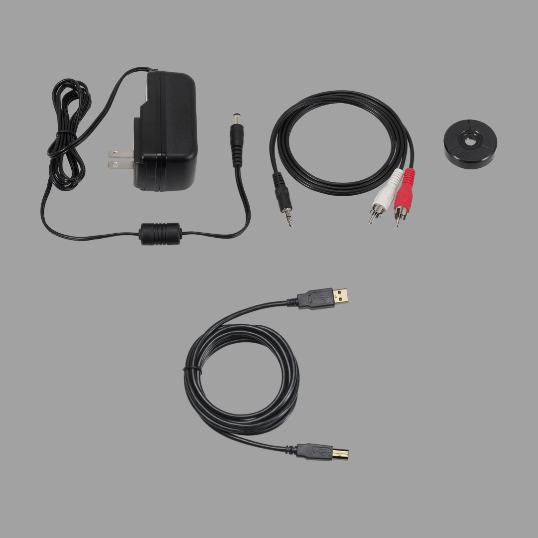 Audio Technica AT-LP60XBT - USB-BK Bluetooth Wireless USB Turntable Black :  : Electronics